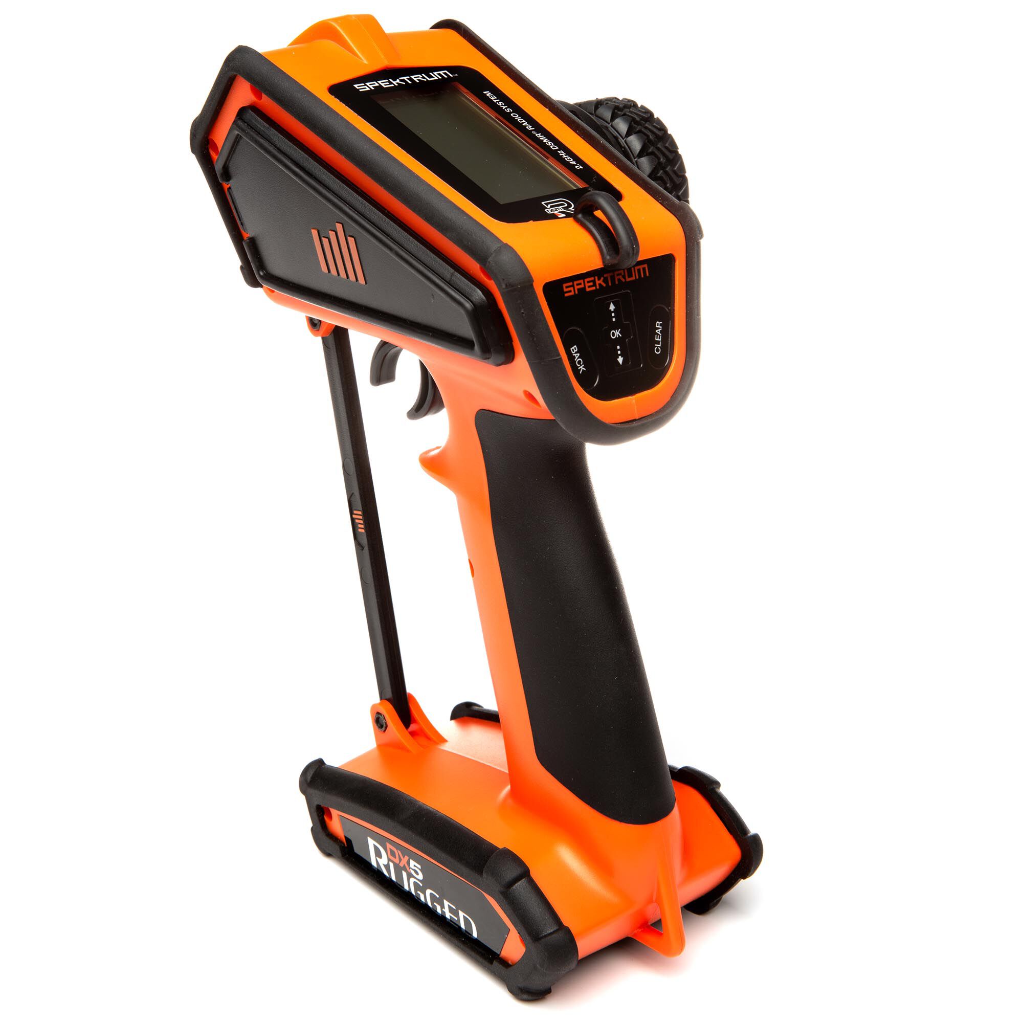 DX5 Rugged 5-Channel DSMR Transmitter Only, Orange | Spektrum