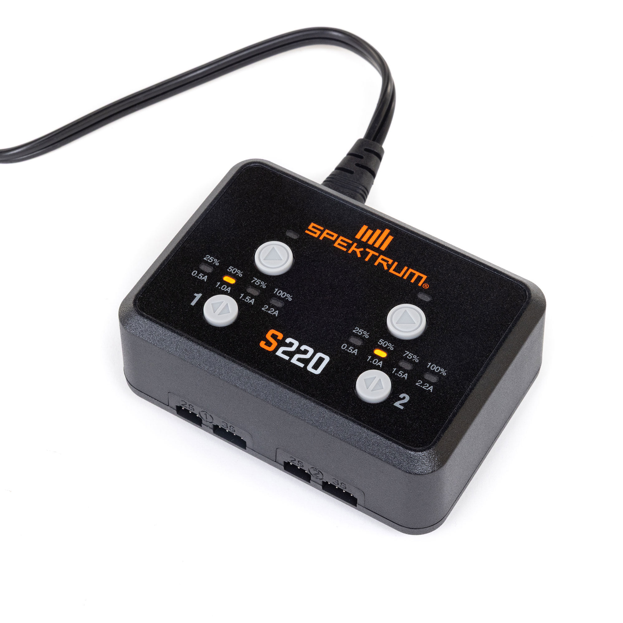 Spektrum Accessories S220 AC 2x20W Balance Charger | Spektrum