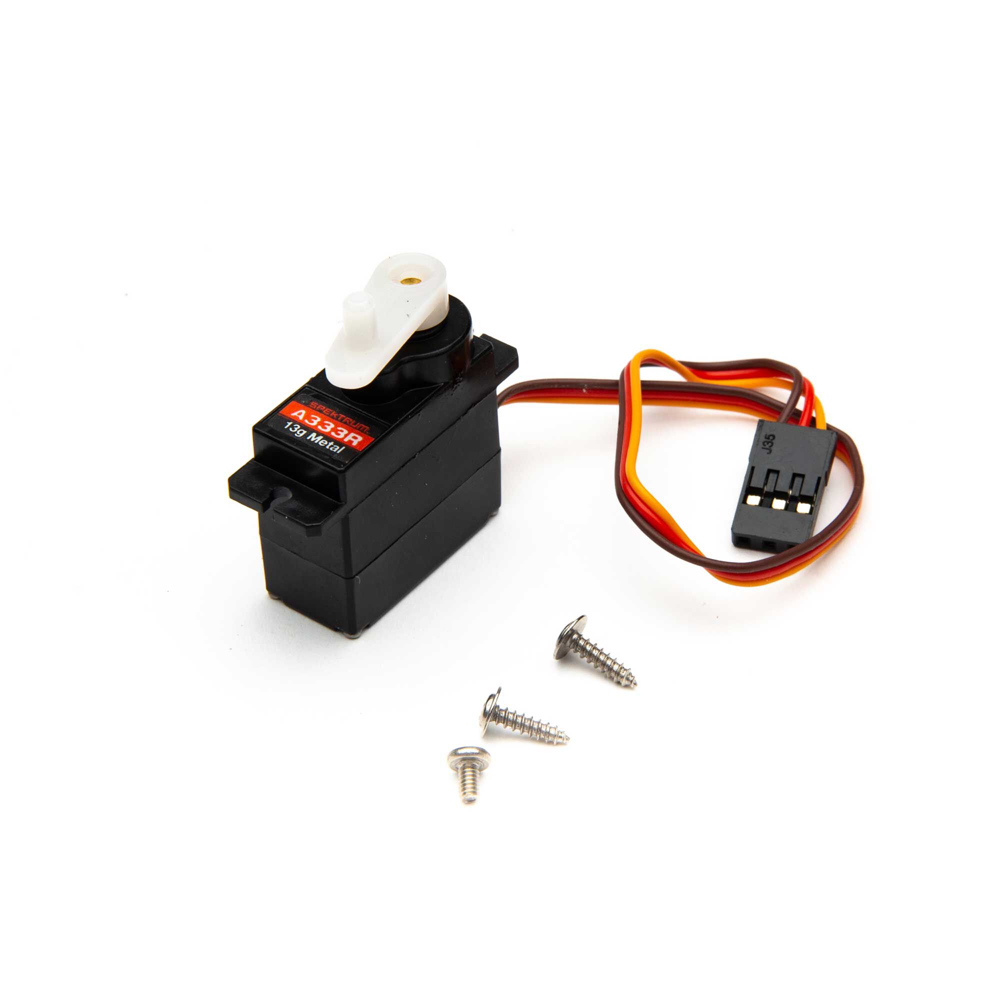 Spektrum A333R Analog 13g Metal Gear Aircraft Servo, Reversed