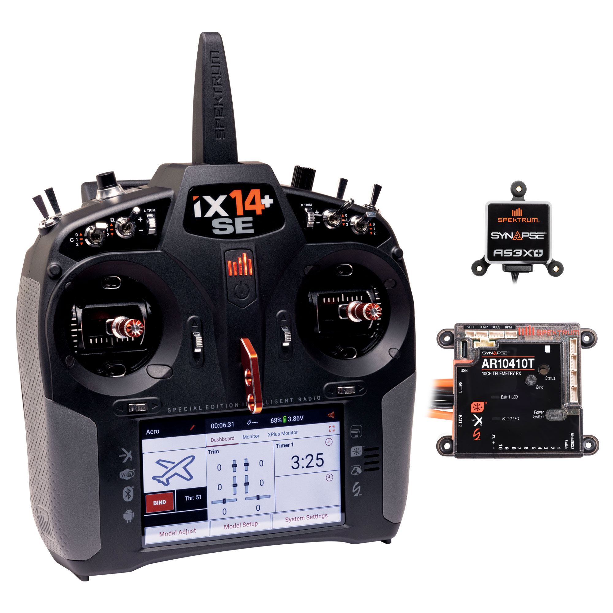 iX14+ Special Edition Transmitter with 10-Channel PowerSafe
