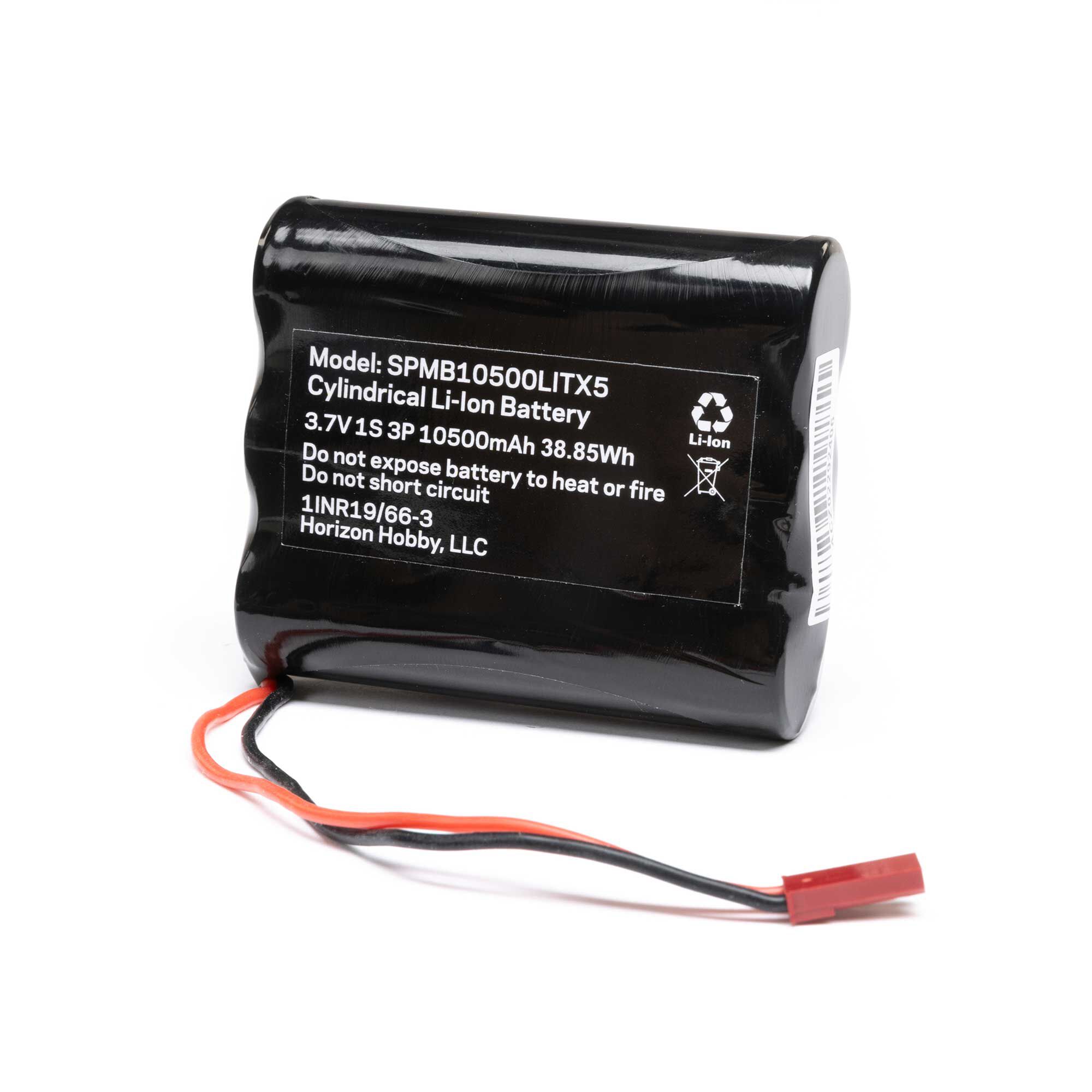 3.7V 1S 10500mAh Li-Ion Transmitter Battery: iXSR | Spektrum