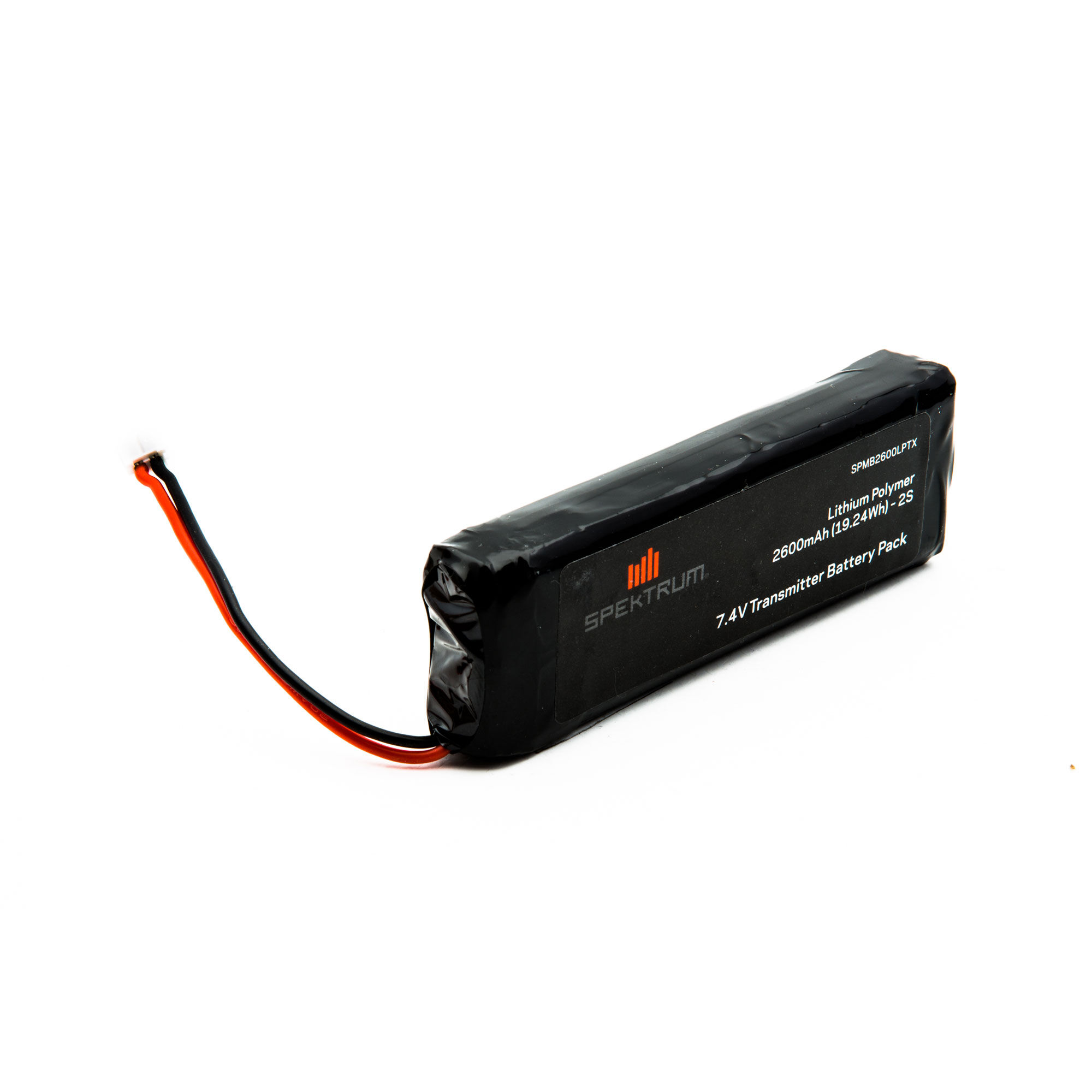 Spektrum 7.4V 2600mAh 2S LiPo Transmitter Battery: DX18 | Spektrum