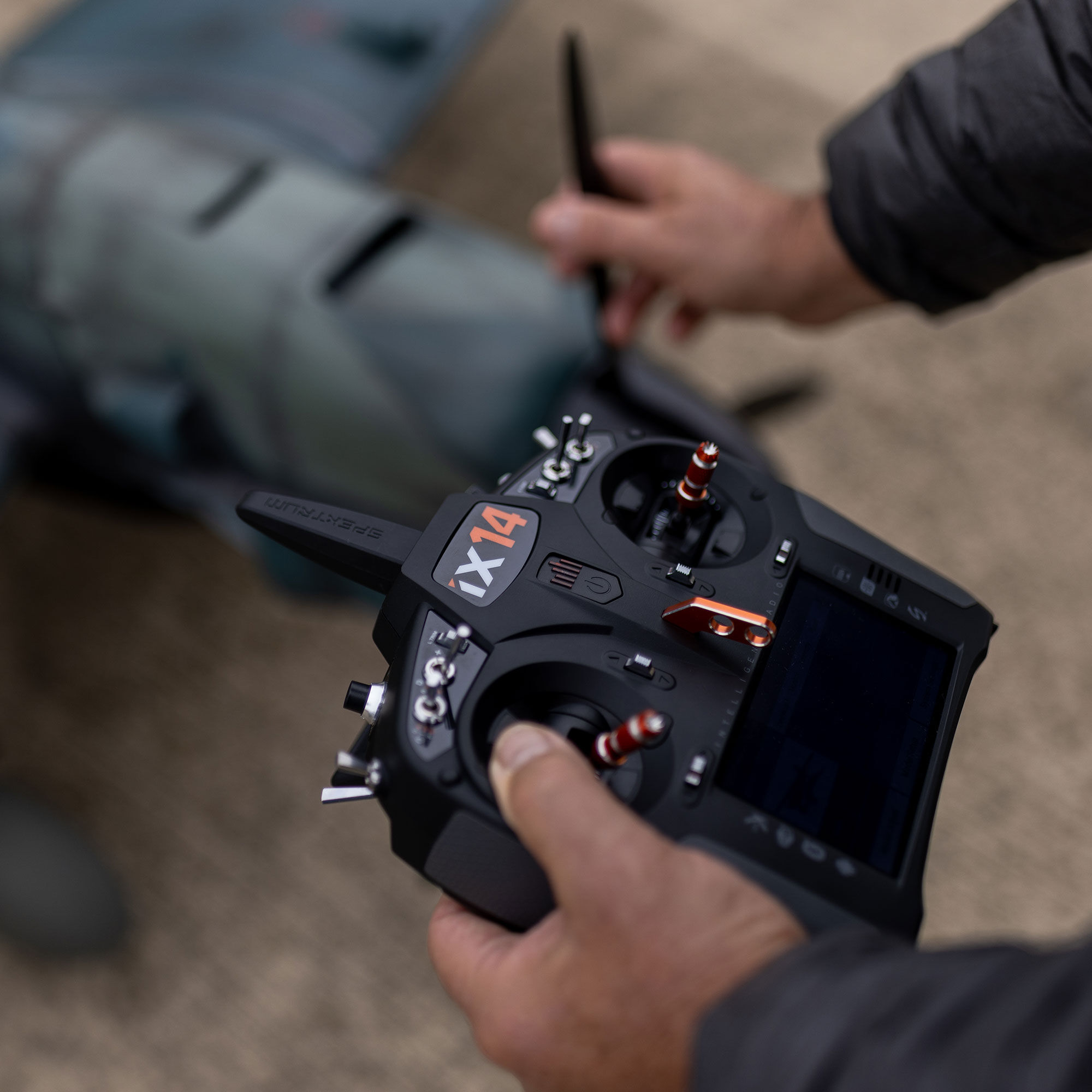 iX14 14-Channel DSMX Transmitter Only | Spektrum