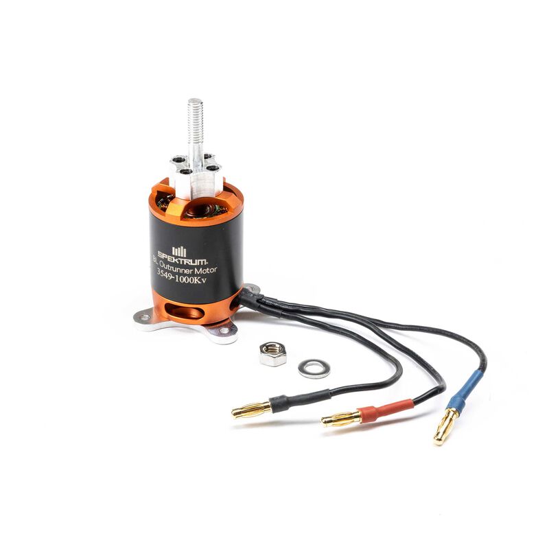 3549-1000Kv Outrunner Brushless Motor, 14-Pole