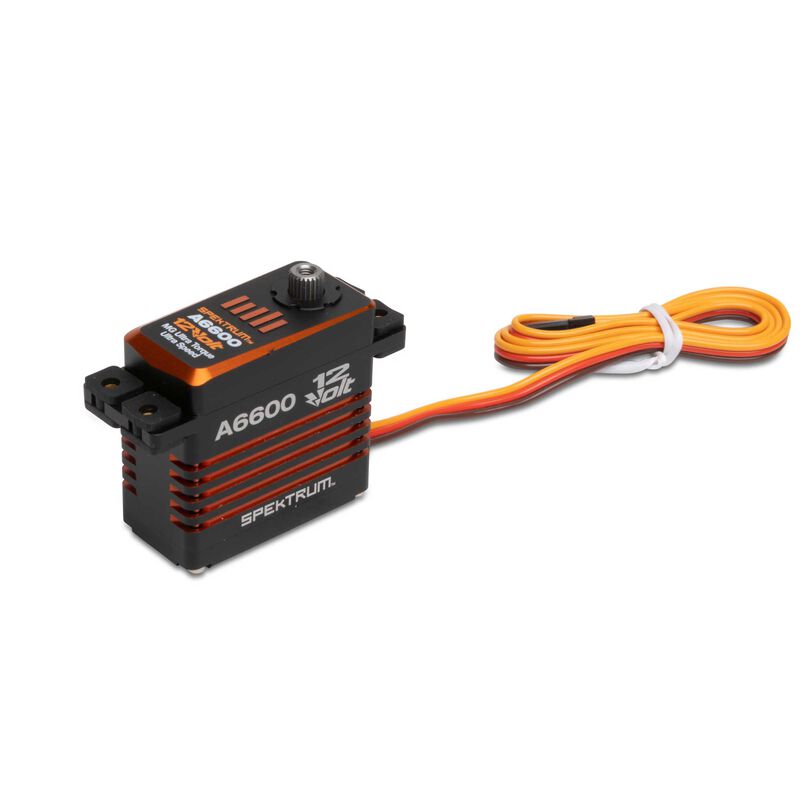 A6600 12V Ultra Torque/Speed Brushless MG Servo