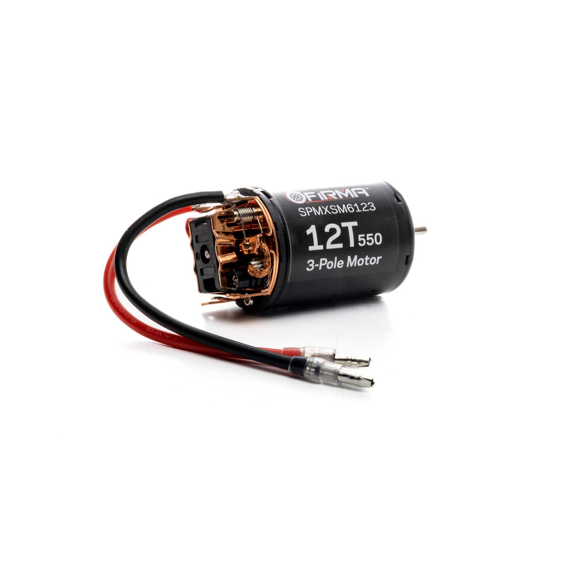 Spektrum Accessories Firma 12T Rebuildable 550 3-Pole Brushed