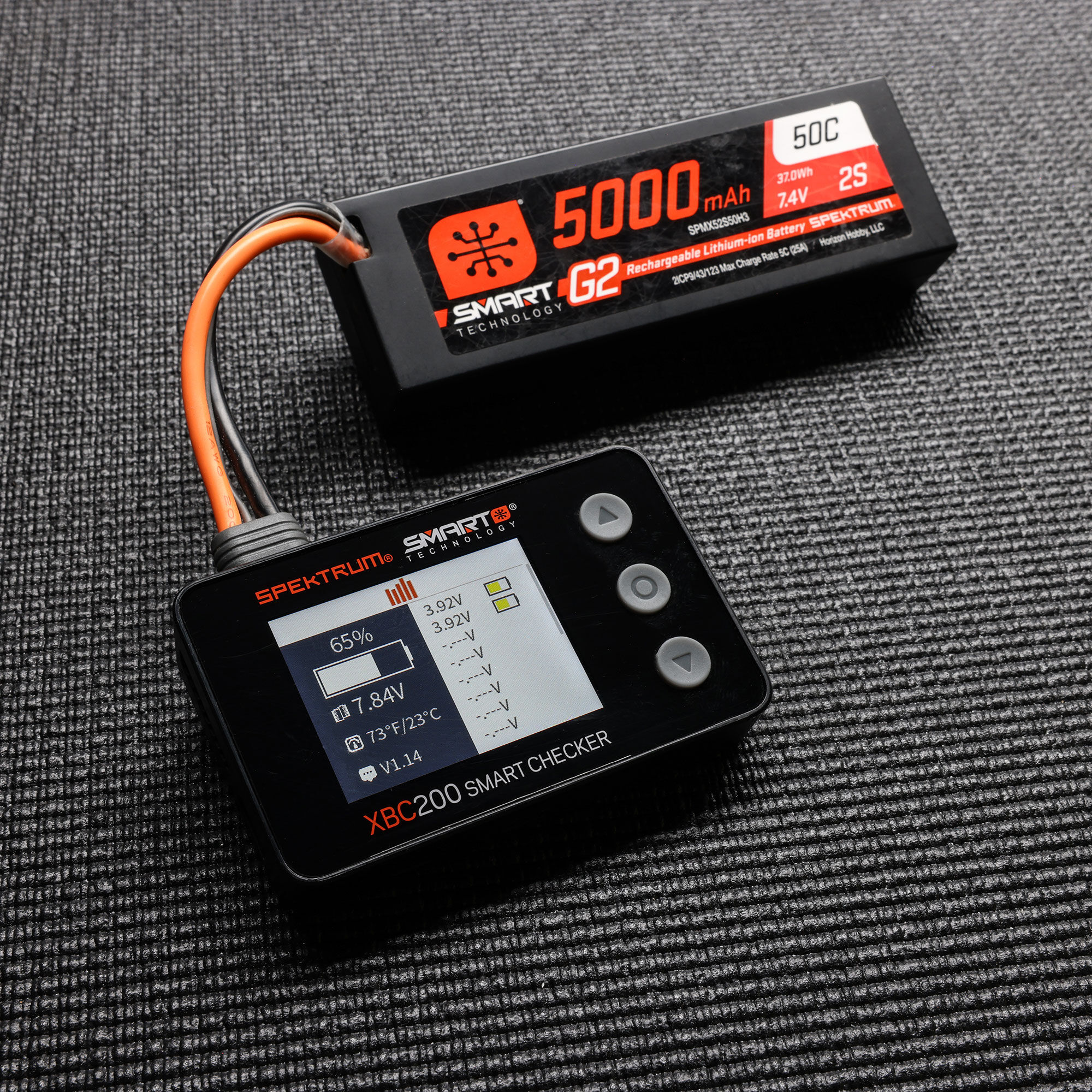 Spektrum Accessories XBC200 Smart LiPo Battery Checker & Servo