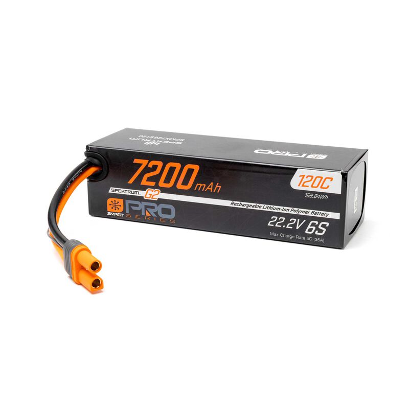 22.2V 7200mAh 6S 120C Smart G2 LiPo: IC5