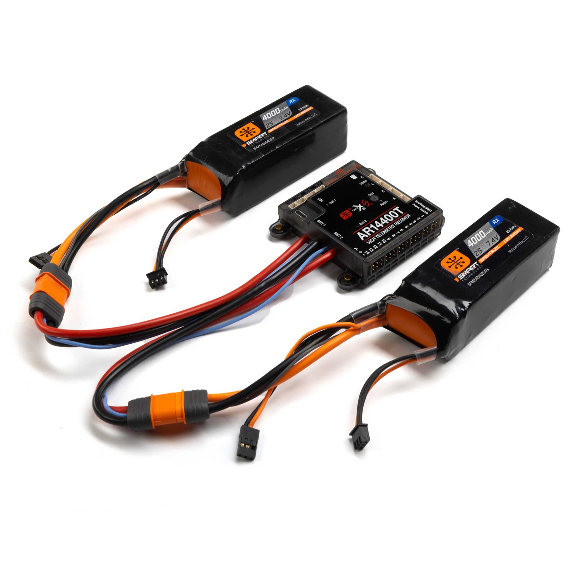 AR14400T 14-Channel PowerSafe Telemetry Receiver | Spektrum