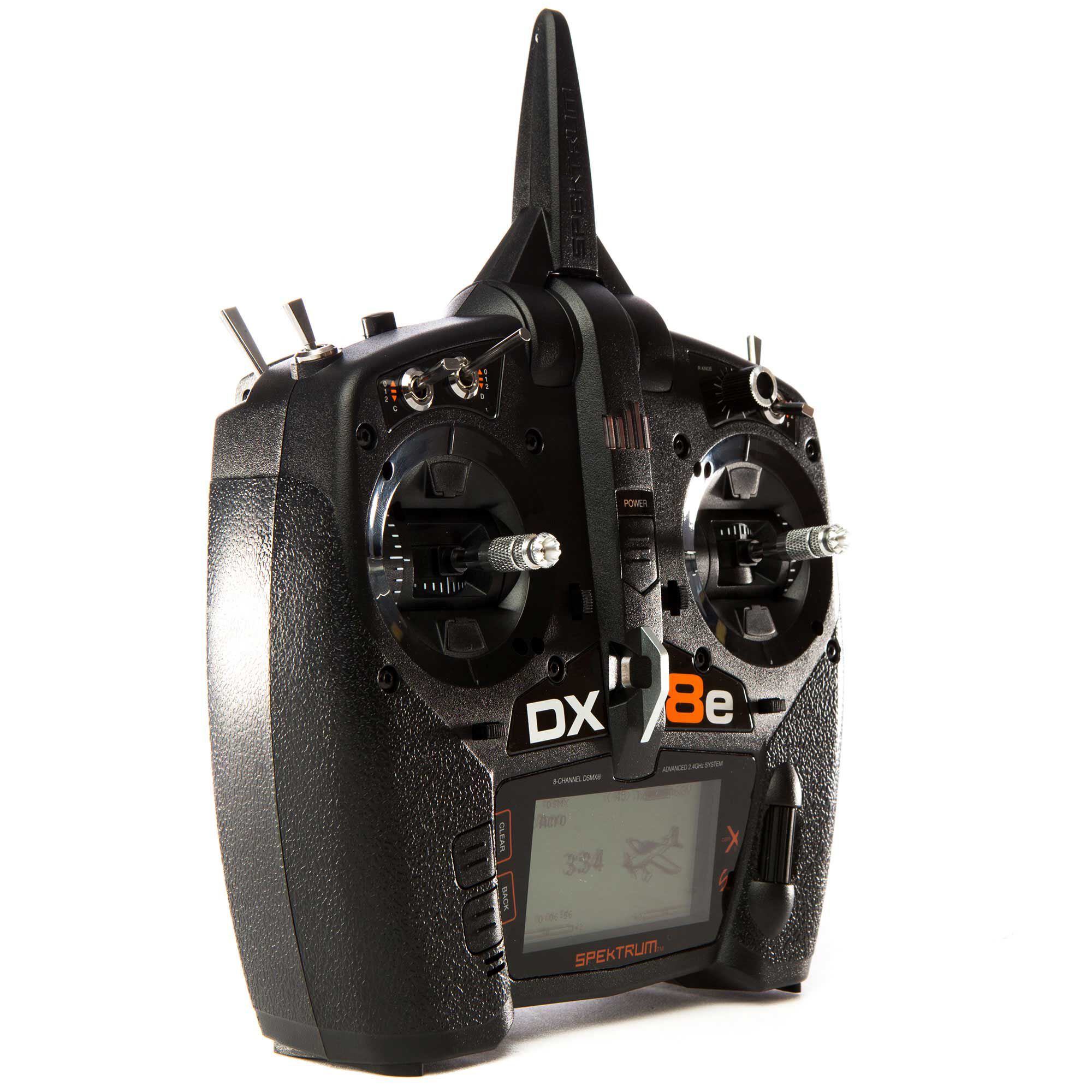 Spektrum DX8e 8-Channel DSMX Transmitter Only | Spektrum