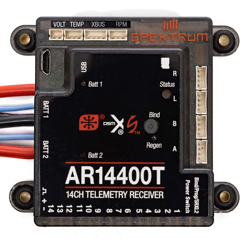 AR14400T 14 Channel PowerSafe Telemetry Receiver