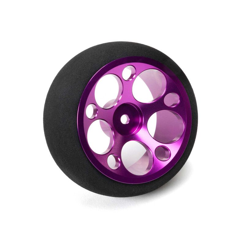 Spektrum Aluminum Wide Wheel, Circle, Purple