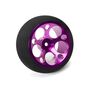 Spektrum Aluminum Wide Wheel, Circle, Purple