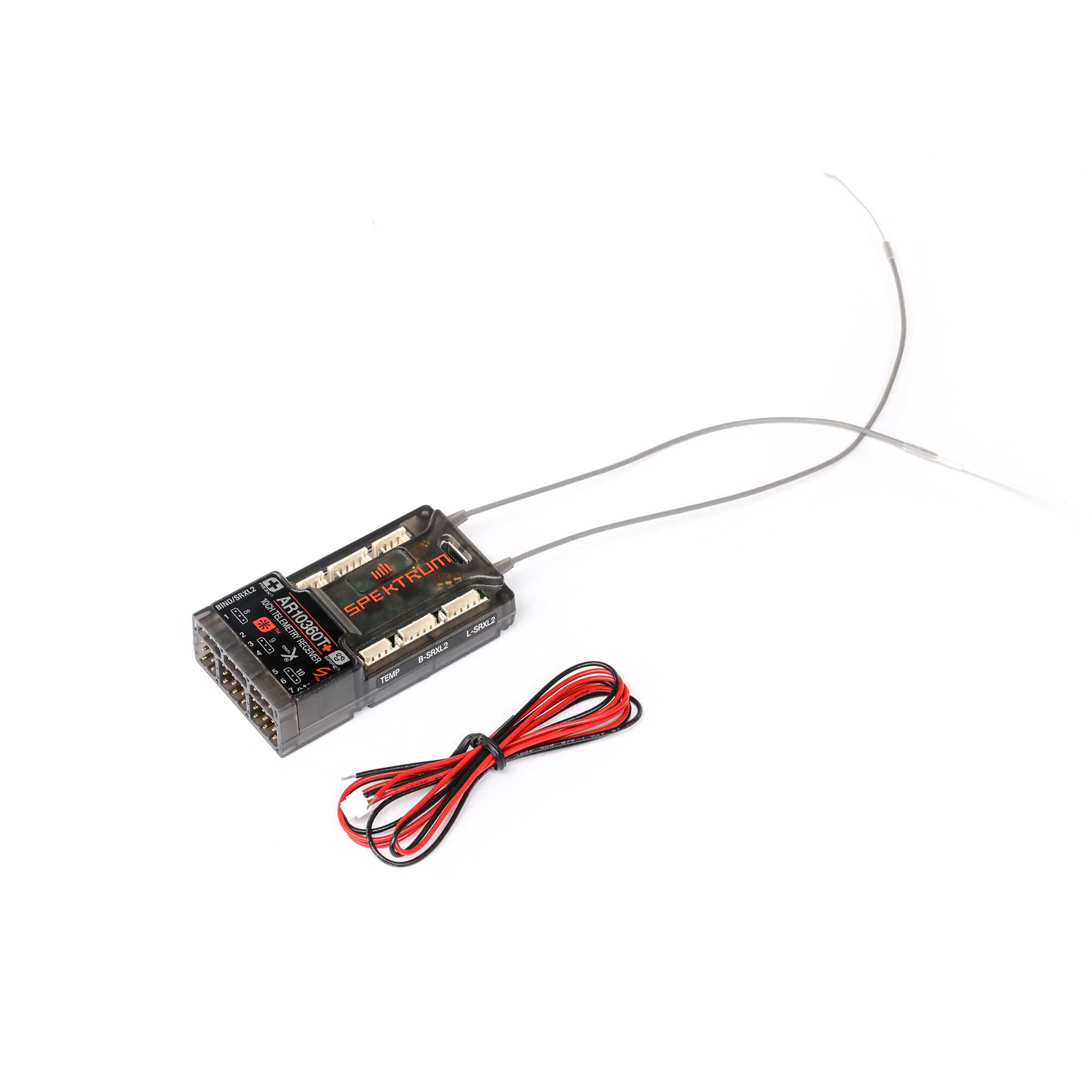 AR10360T+ DSMX 10-Channel AS3X+ & SAFE Telemetry Receiver | Spektrum