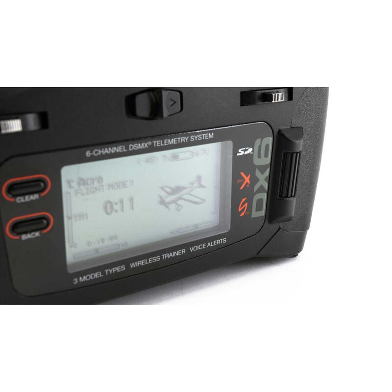 Spektrum DX6 Rugged 6-Kanal Sender - Robust Für RC-Modelle