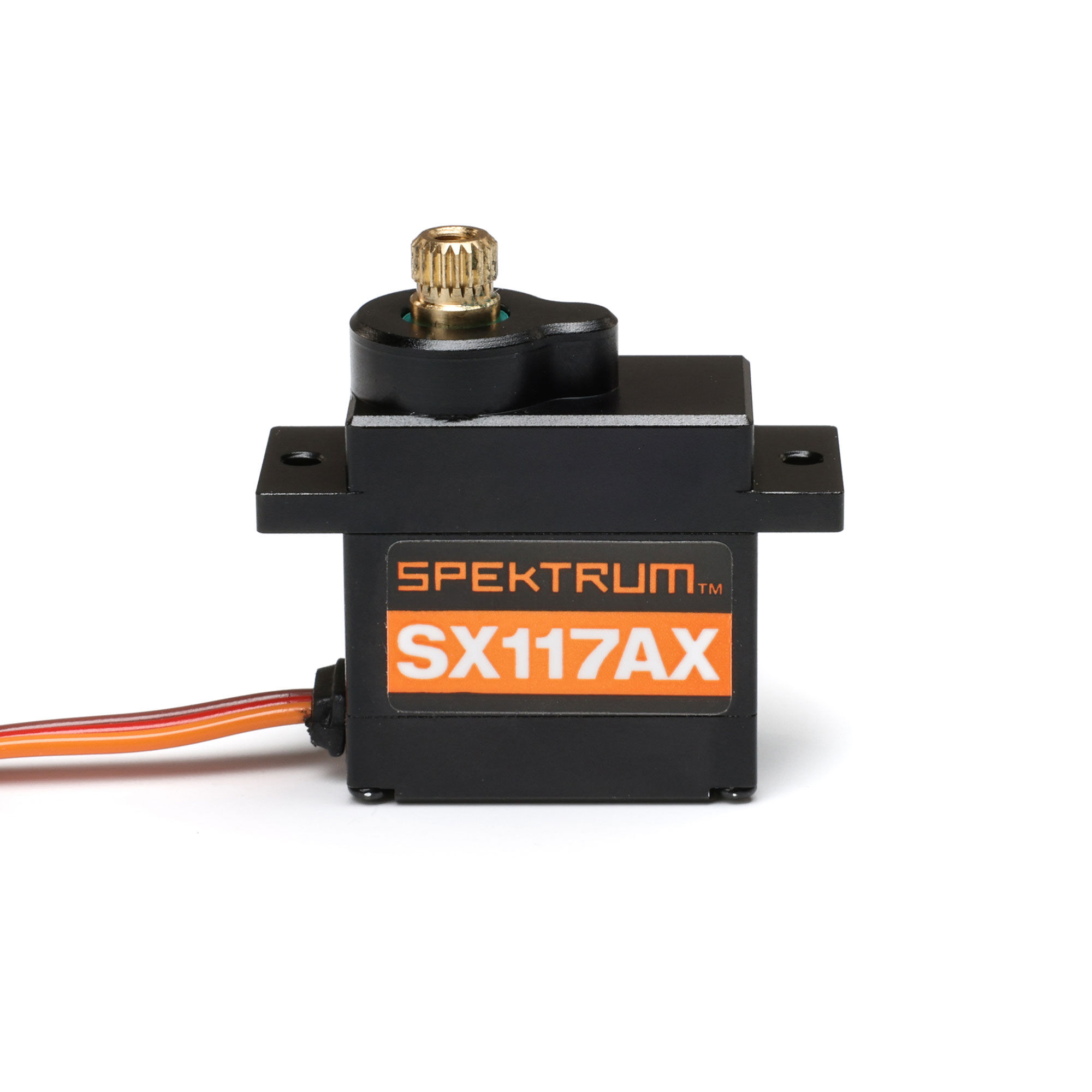Spektrum SX117 Micro Metal Gear / Case Servo, 250mm Lead | Spektrum