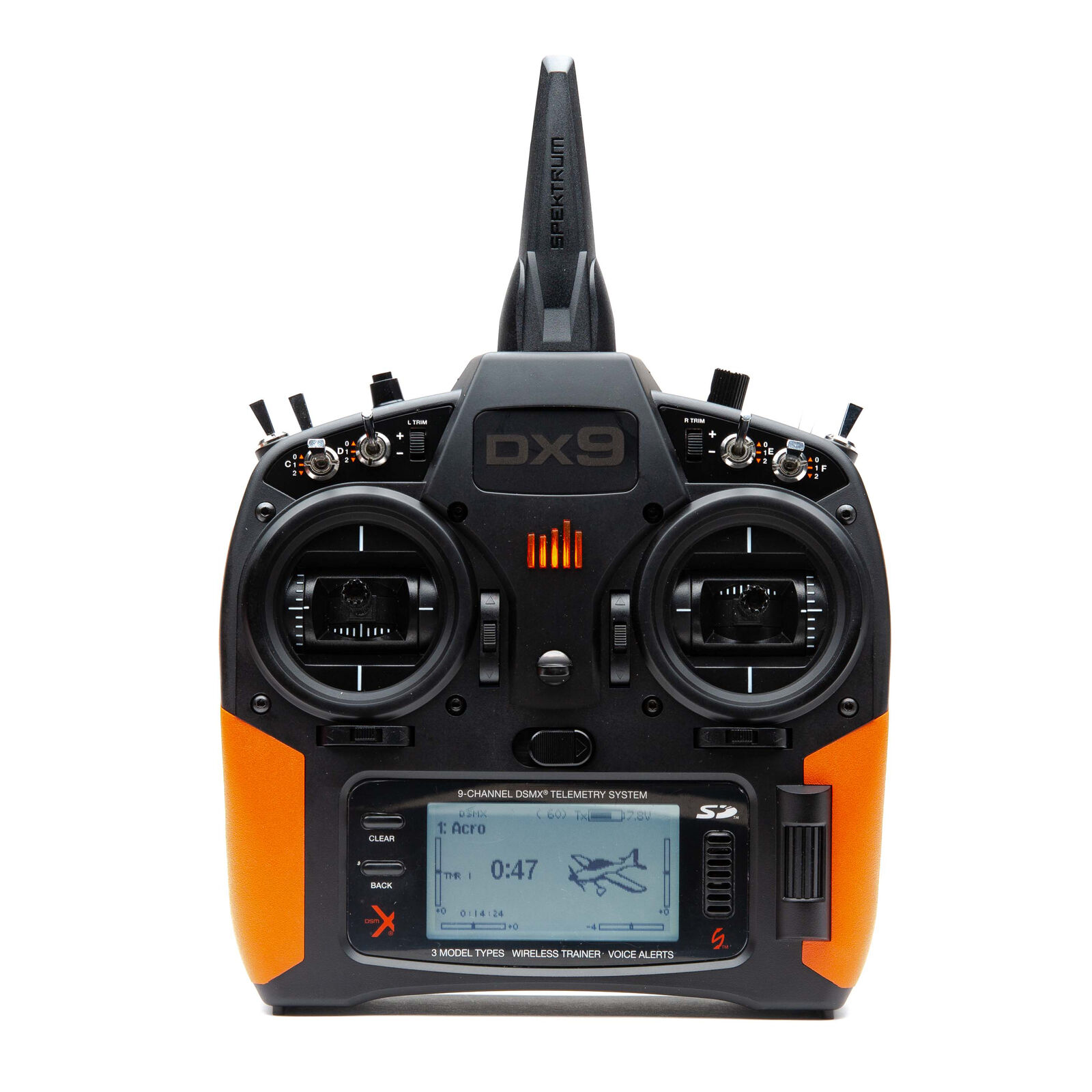 Spektrum Orange Grip Set For NX6, NX8, NX10 Transmitters – SPMA9612