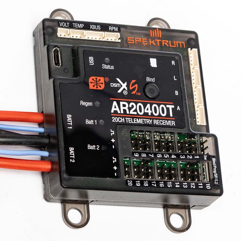AR20400T 20-Channel PowerSafe Telemetry Receiver
