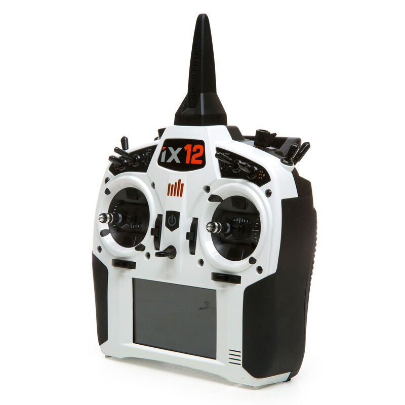 iX12 12-Channel DSMX Transmitter Only, White