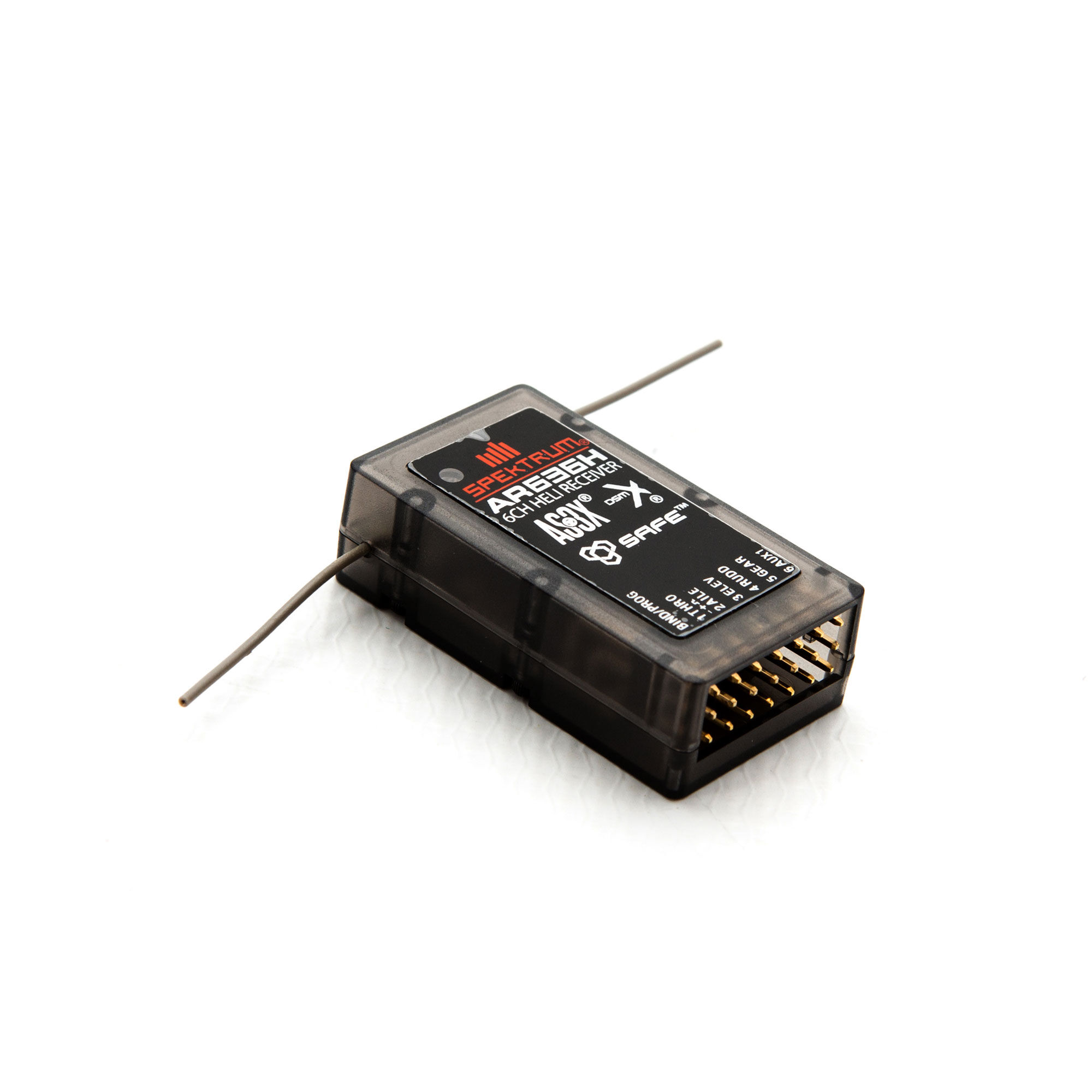 SPEKTRUM X-3810 ラジオコントロール Spektrum AR636H Replacement AS3X Helicopter Receiver: 200 SR X