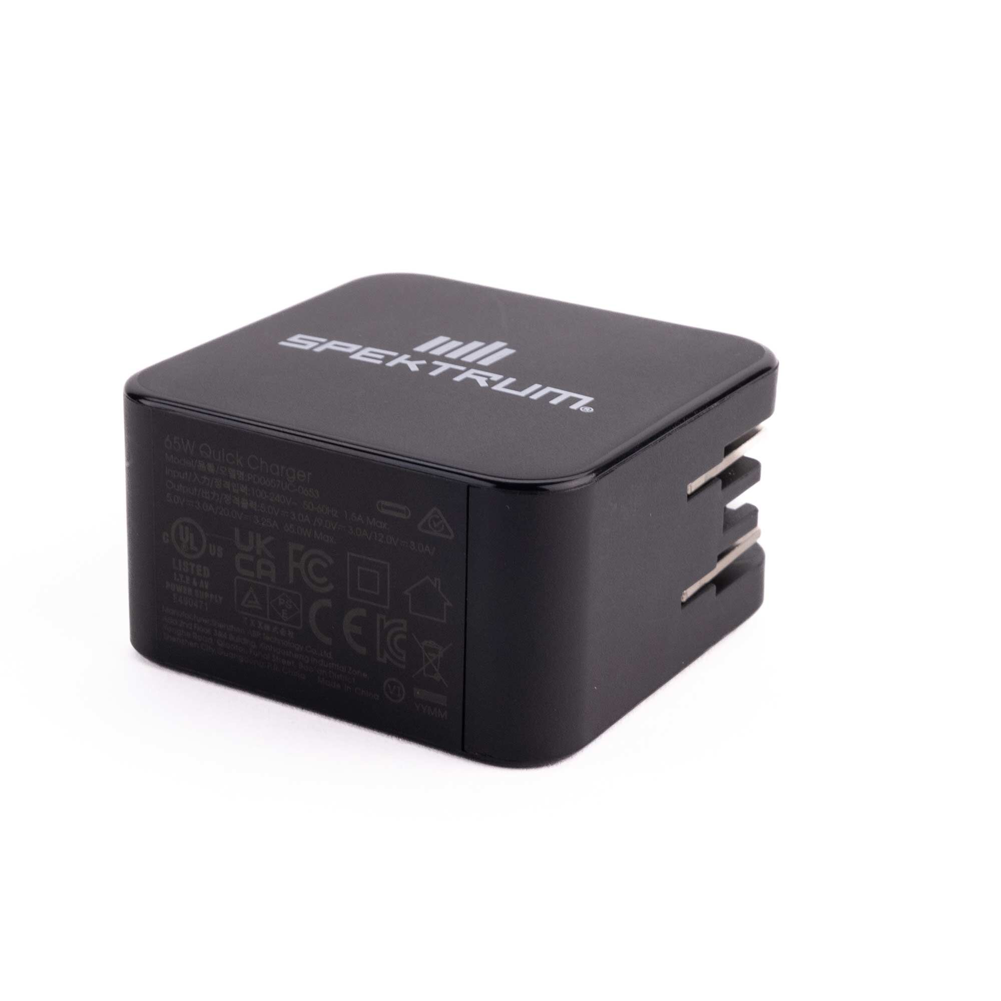 Spektrum Accessories Spektrum 65W USB-C GaN Power Supply | Spektrum
