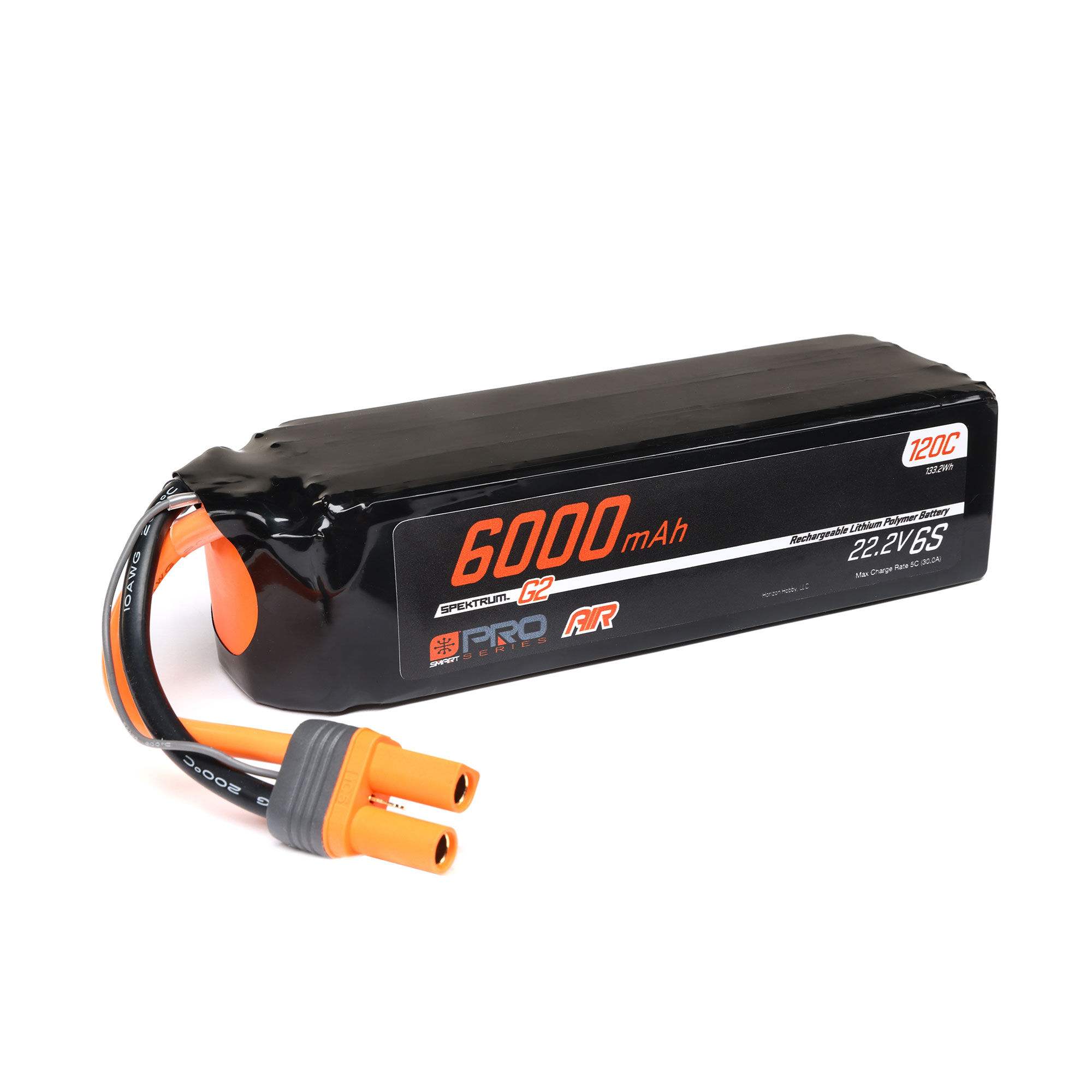 22.2V 6000mAh 6S 120C Smart G2 Pro Air LiPo Battery: IC5 | Spektrum