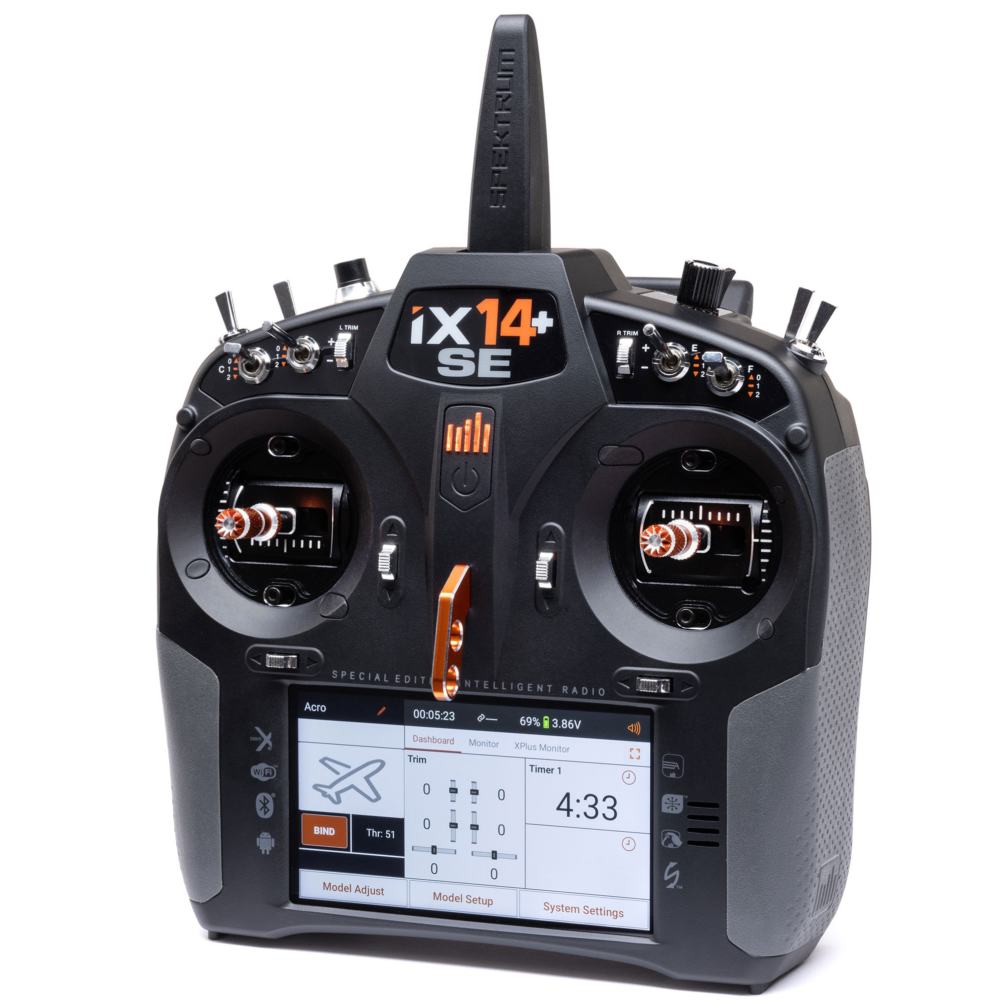 マルシィ iX14+ SE 20-Channel DSMX Transmitter Only | Spektrum