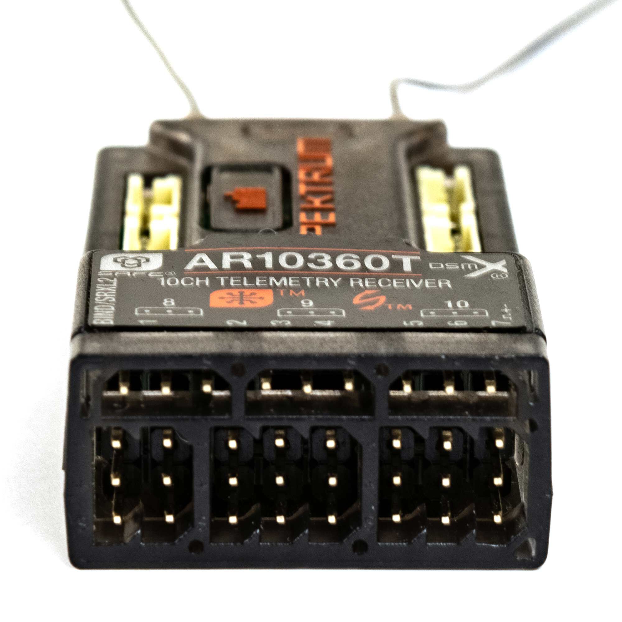AR10360T DSMX 10-Channel AS3X & SAFE Telemetry Receiver | Spektrum