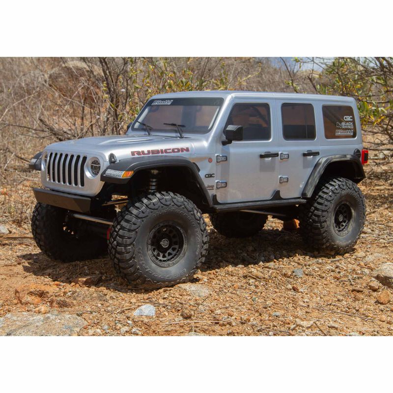 Axial 1/6 SCX6 Jeep JLU Wrangler 4X4 RTR Brushless Rock Crawler, Silver