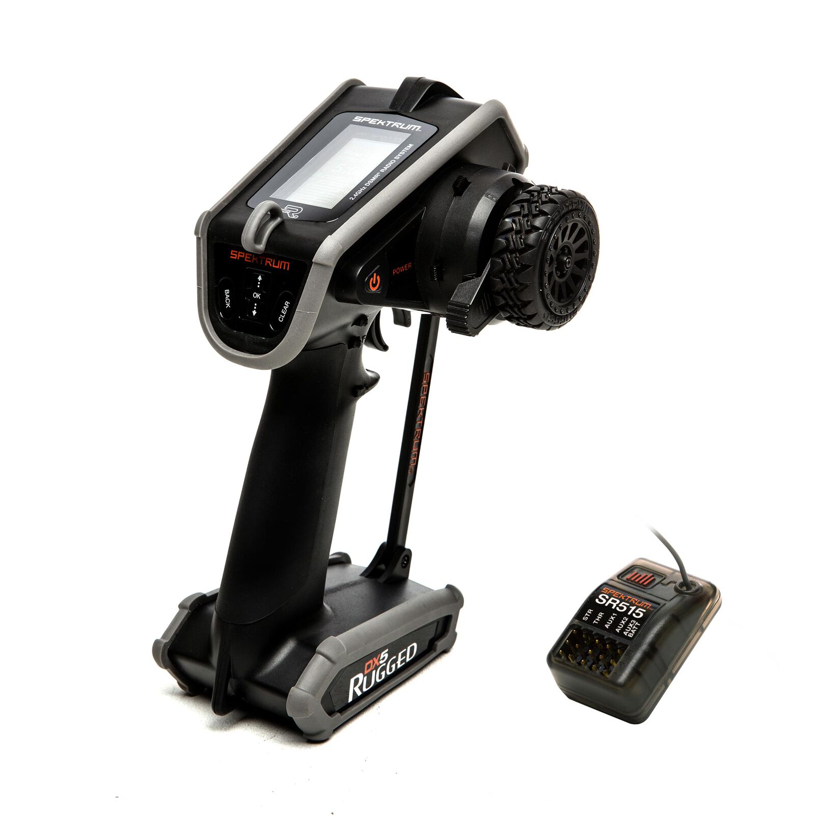 DX5 Rugged 5-Channel DSMR Transmitter with SR515 | Spektrum display picture 1