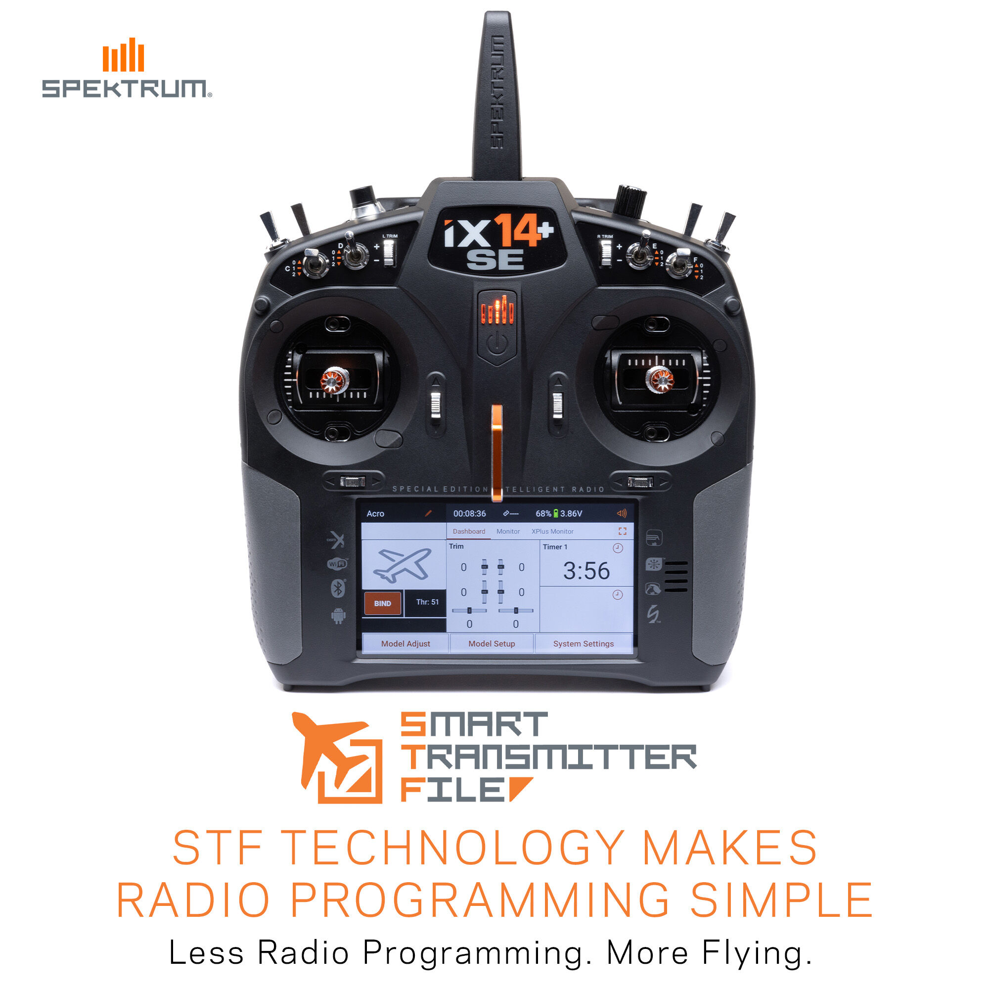 iX14+ SE 20-Channel DSMX Transmitter Only | Spektrum