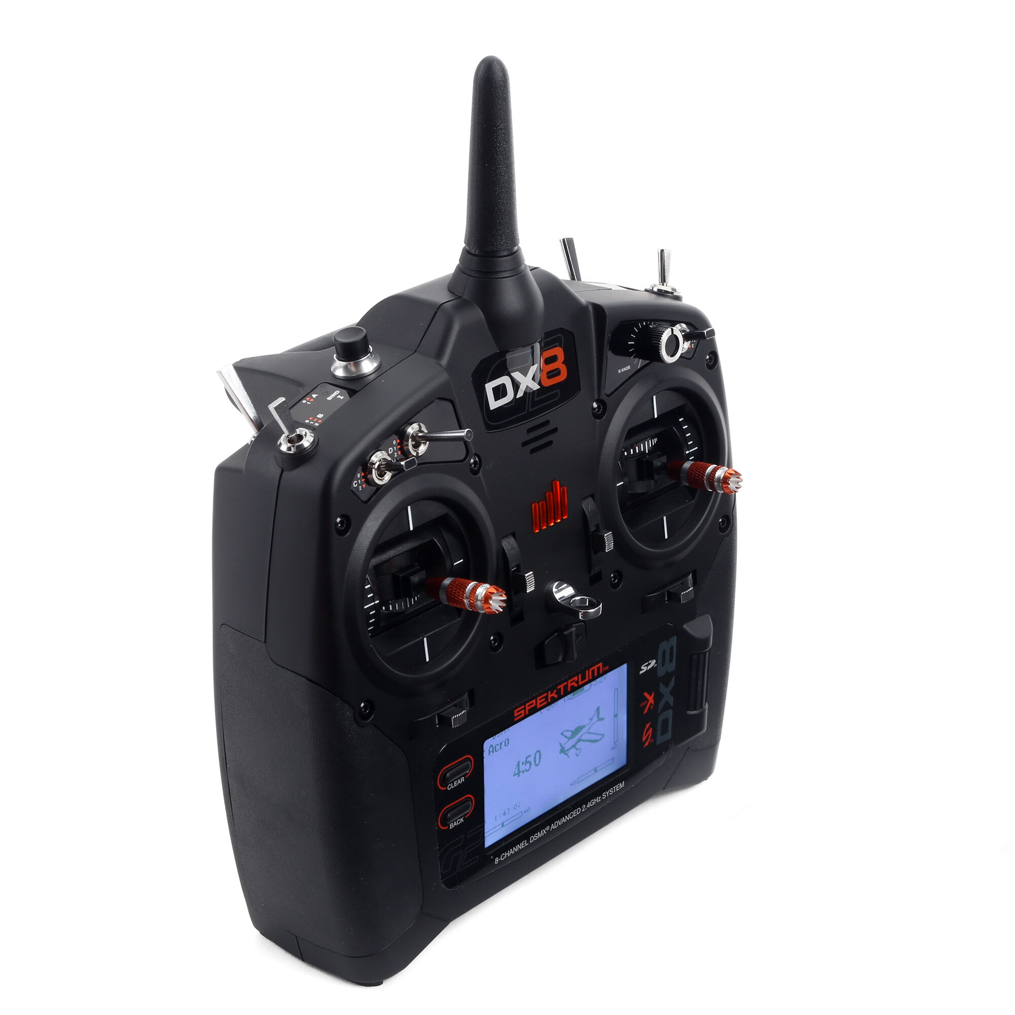 Spektrum DX8 8-Channel DSMX Transmitter Gen 2 with AR8010T | Spektrum