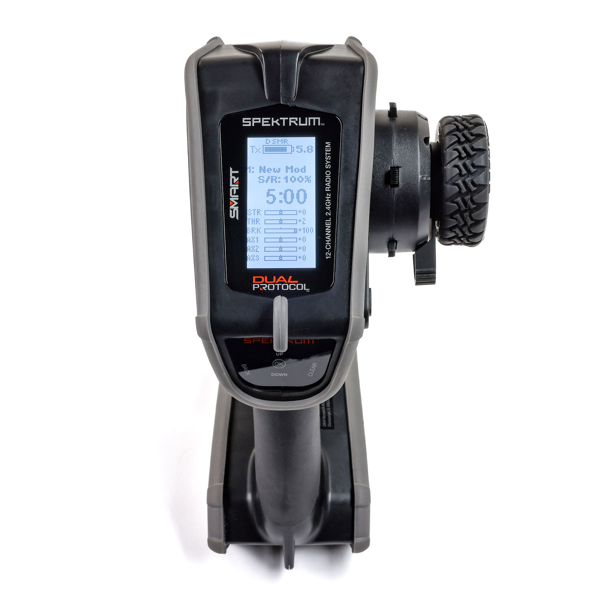 Spektrum DX Rugged+ 12-Channel DSMR+ Transmitter with SR615