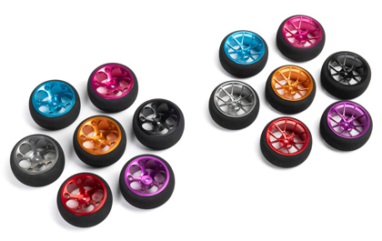 TWO STYLES, SEVEN COLORS for the Spektrum Aluminum Wide Steering Wheel