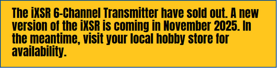 Spektrum iXSR 6-Channel DSMR Surface Transmitter with SR515 Receiver