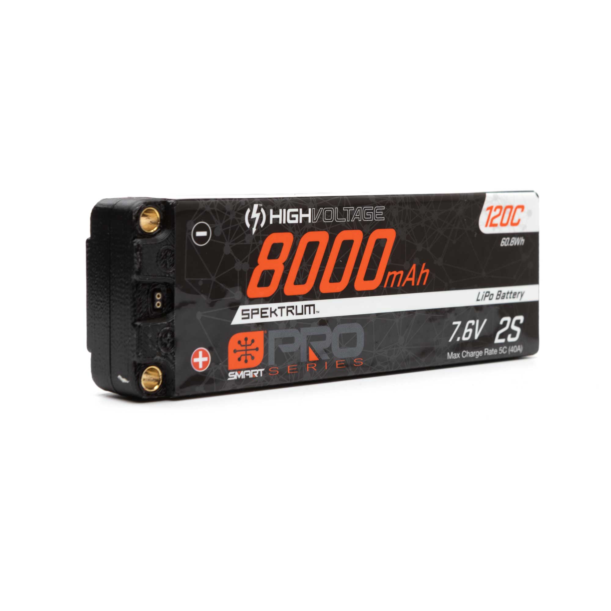 Spektrum Accessories 7.6V 8000mAh 2S 120C Smart Pro Race Hardcase