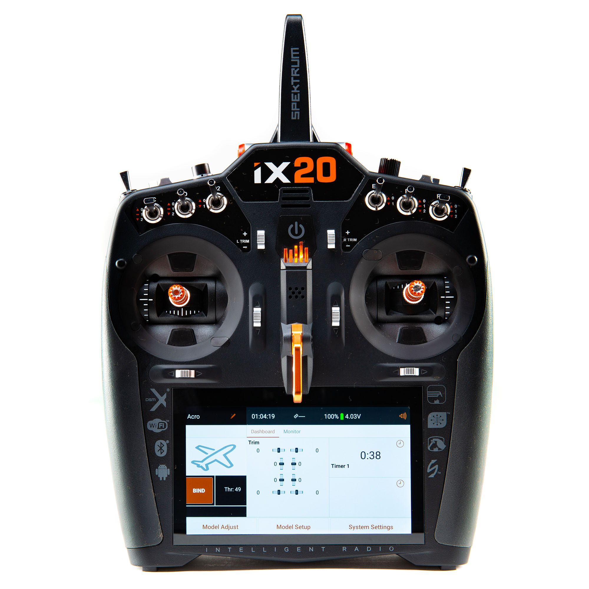 iX20 20-Channel DSMX Transmitter Only Spektrum