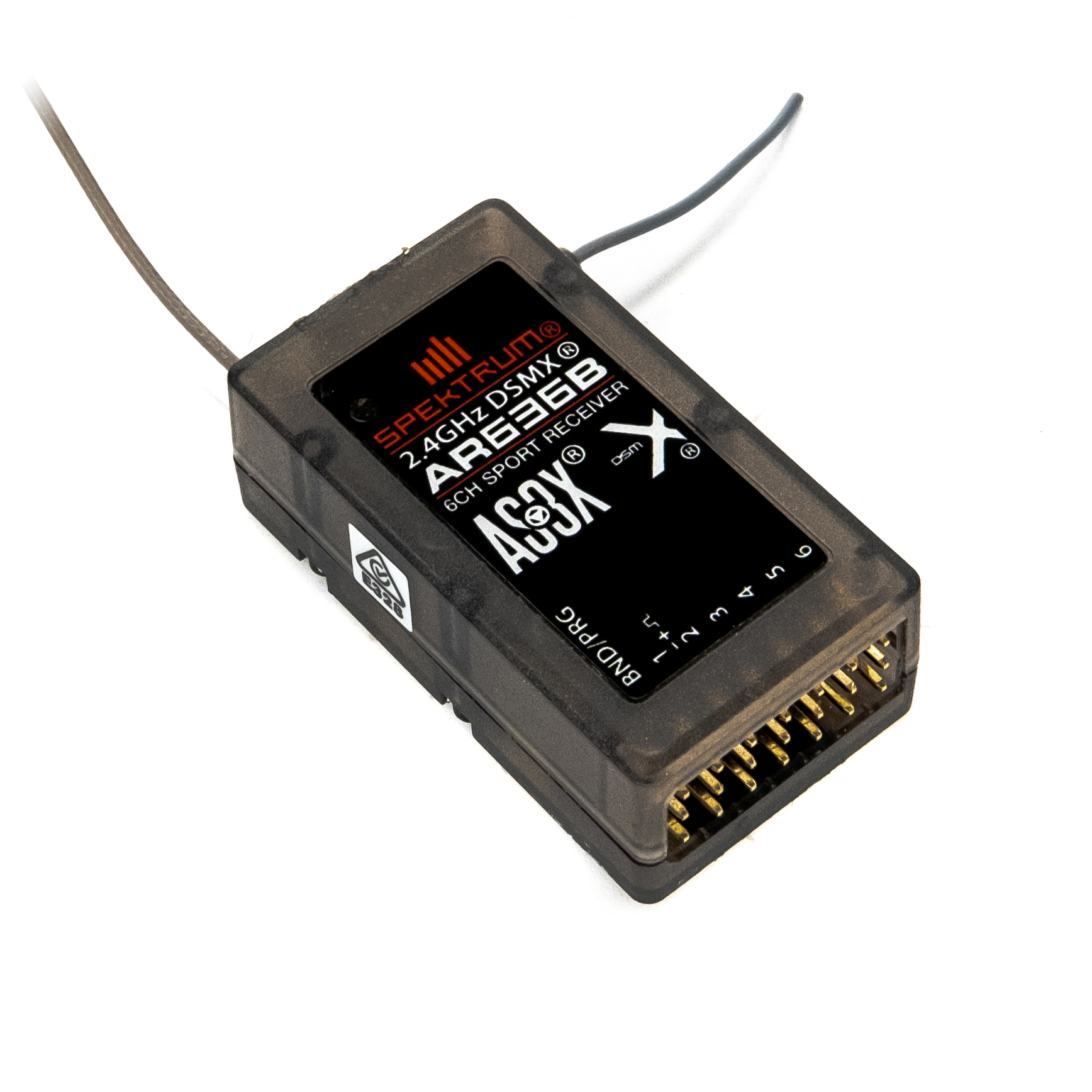 Spektrum AR636B DSMX 6-Channel AS3X Sport Receiver | Spektrum
