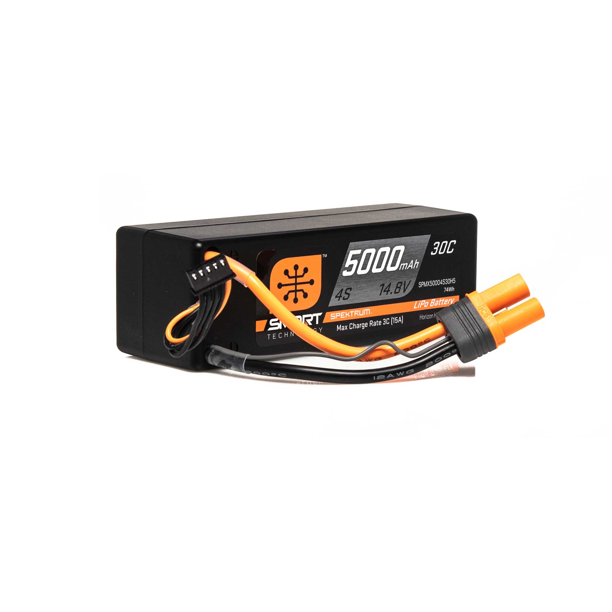 Spektrum 14.8V 5000mAh 4S 30C Smart LiPo Hardcase LiPo Battery