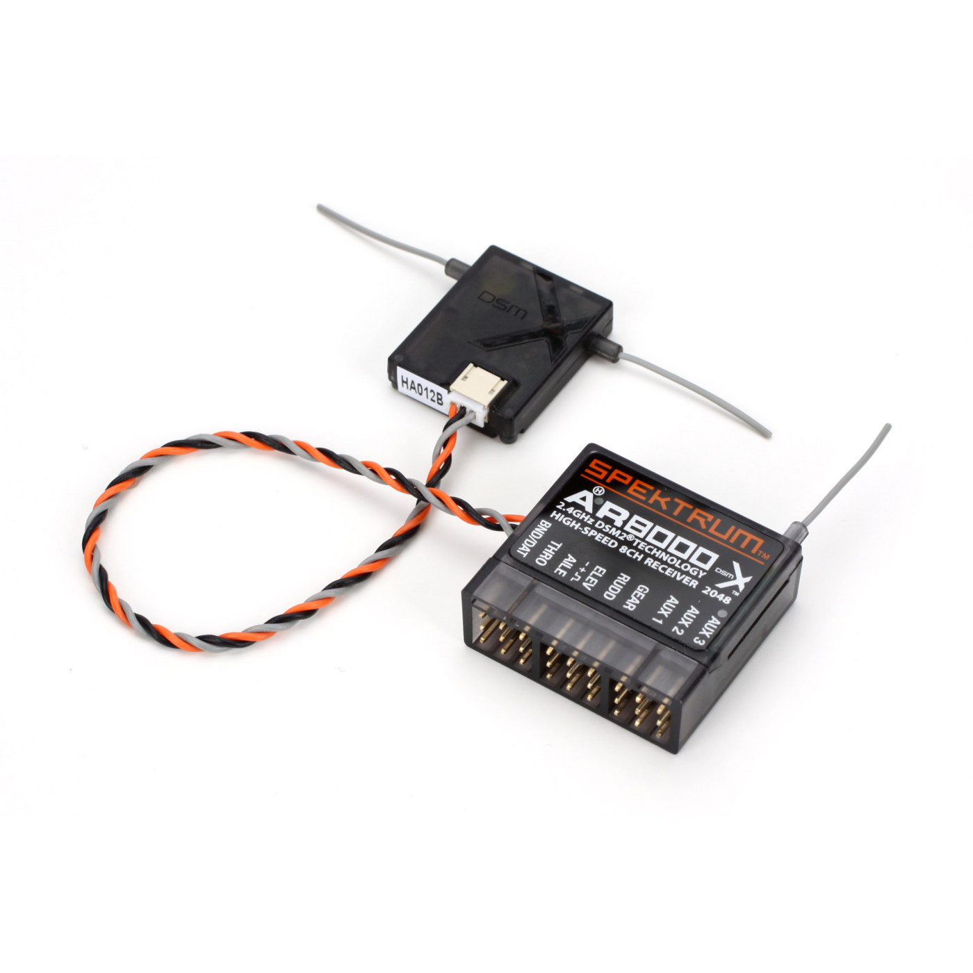 AR8000 8-Channel DSMX Receiver | Spektrum