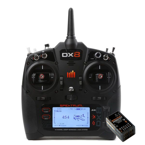 Spektrum DX8 8-Channel DSMX Transmitter Gen 2 with AR8010T | Spektrum