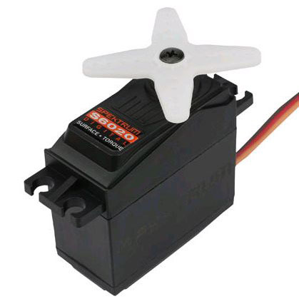 SPEKTRUM SS6020 Digital Surface Servo - 146 Oz-in Torque, Metal Gear For 1/10 Scale RC Cars