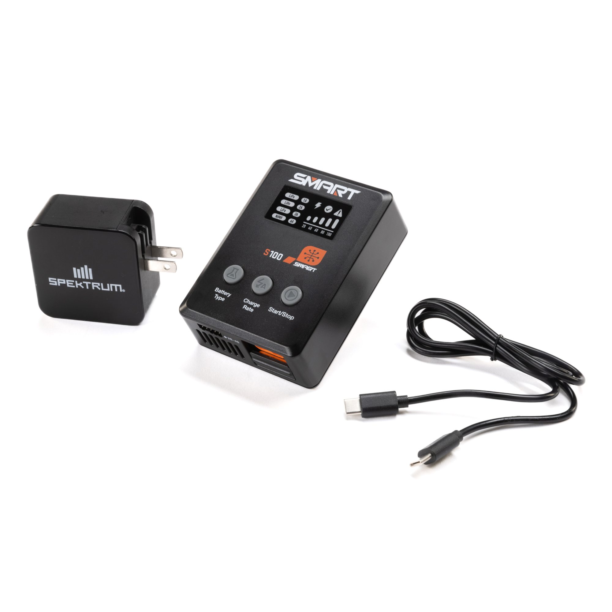 Spektrum nabíječ Smart S100 1x100W USB-C a zdroj 65W USB-C GaN