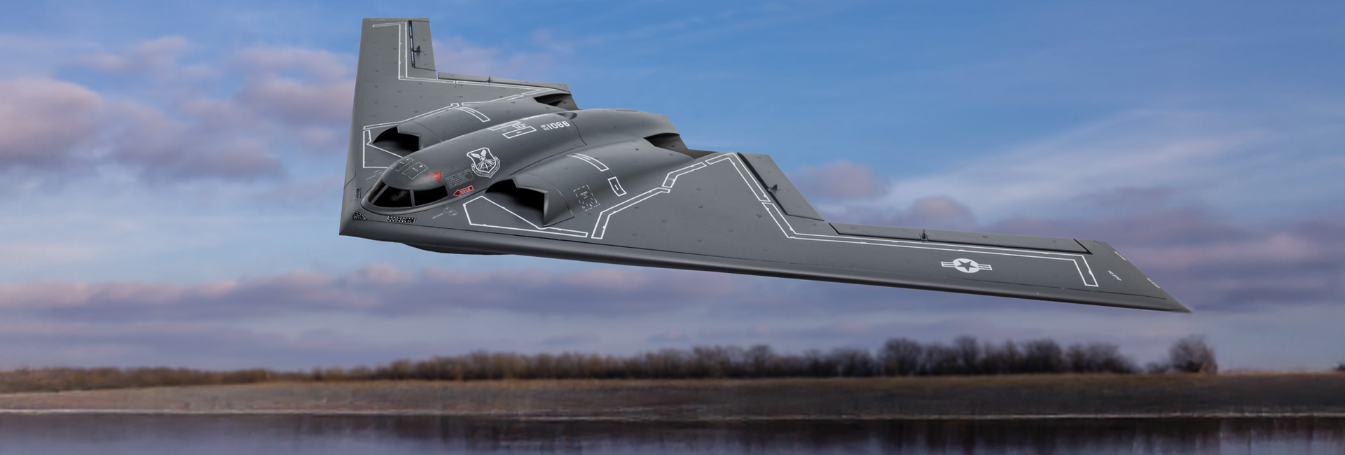 Shop the E-flite Micro B-2 Spirit of America Twin 30mm EDF BNF Basic RC Jet Plane Now!